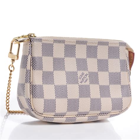 louis vuitton damier azur mini pochette price|Louis Vuitton neverfull damier azur.